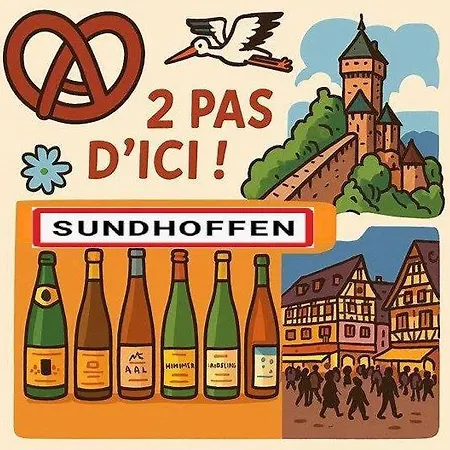 A 2 Pas D'ici Proche Colmar * Sundhoffen